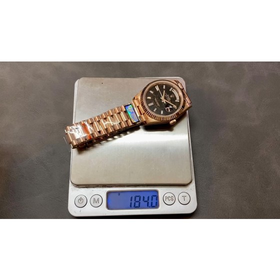 QF 配重版 劳力士 星期日志双历型 2836机芯 40mm 184G