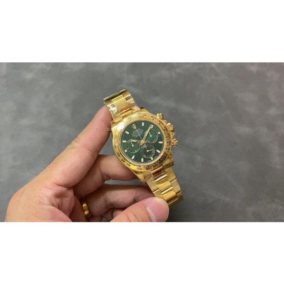 QF 4130配重版本 劳力士迪通拿4130机芯904精钢40mm，胶带款120G,钢带款174G。