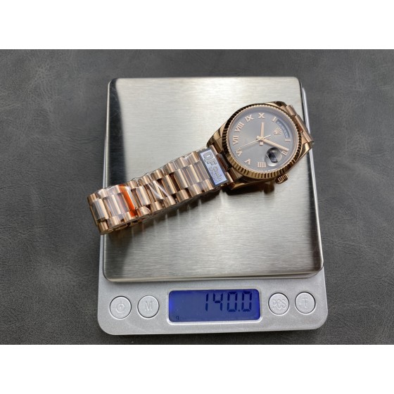 QF 配重 劳力士 星期日志 双历36mm
重量158g装2836机芯
重量140g装3255机