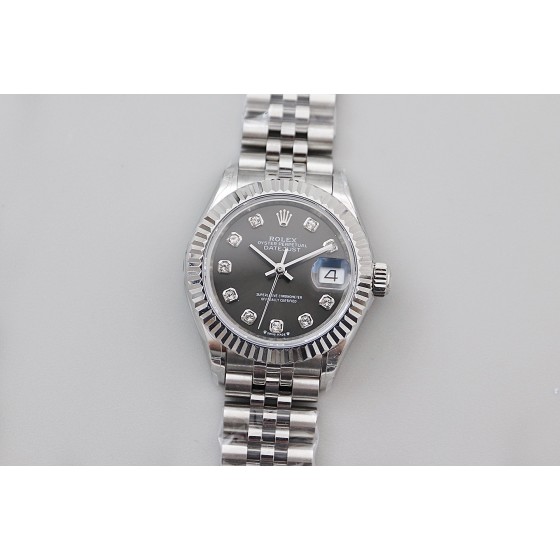 TWS新品 28Mm日志女装腕表，表壳尺寸28Mm 采用18k白金 ，搭配蓝宝石镜面 ，搭配NH05