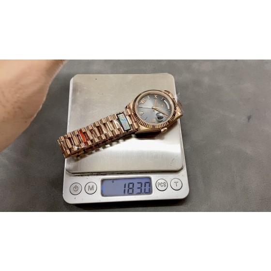 QF 配重版 劳力士 星期日志双历型 2836机芯 40mm 184G