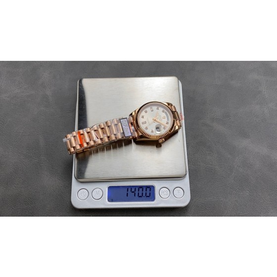 QF 配重 劳力士 星期日志 双历36mm
重量158g装2836机芯
重量140g装3255机