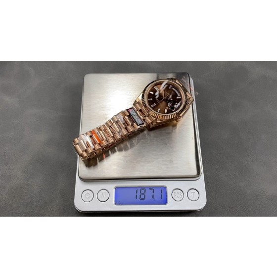 QF 配重版 劳力士 星期日志双历型 2836机芯 40mm 184G