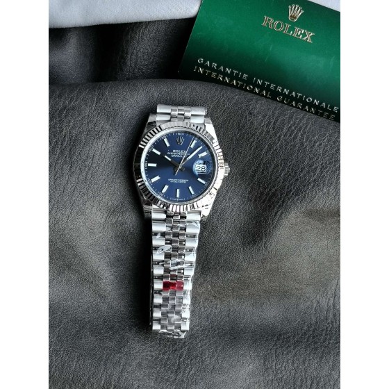 VS新鲜限量推荐：劳力士日志型系列m126334-0002腕表，精钢表壳表链，蓝色表盘，搭载3235