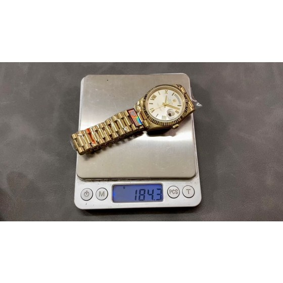 QF 配重版 劳力士 星期日志双历型 2836机芯 40mm 184G