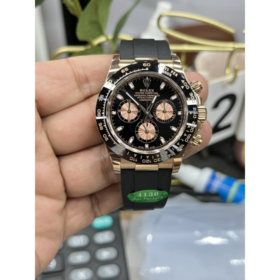 APS劳力士迪通拿系列/40mm/定制版4130机械计时码一体机芯/72小时储存动力