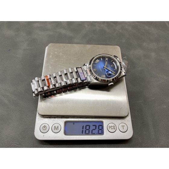 QF 配重版 劳力士 星期日志双历型 2836机芯 40mm 184G