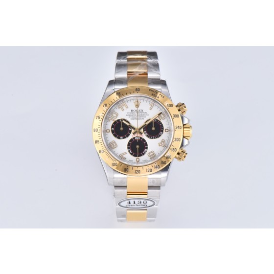 clean厂116523 最美间金熊猫
2.搪瓷黑面表盘0色差，所有数字刻度均用cnc加工处理。
3