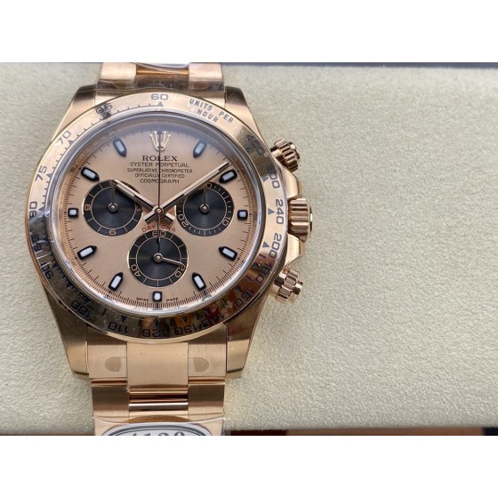 Clean厂 C厂 劳力士玫瑰金迪通拿4130机芯904钢40mm