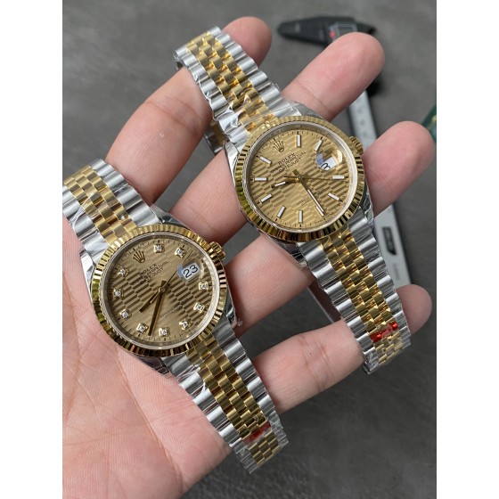 VS新款36间黄金日志 3235机芯 侧面不露白

VS3225机芯，唯一72动能储存版本。而且