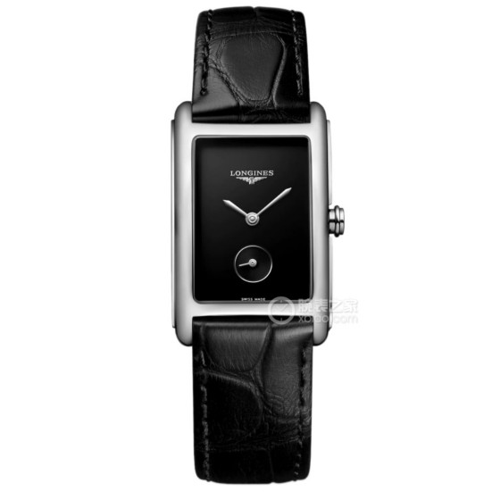 黛绰维纳黑色到货
300 浪琴-Longines 黛绰维纳系列 ，立体字面，漆绘罗马数字及时标，蓝