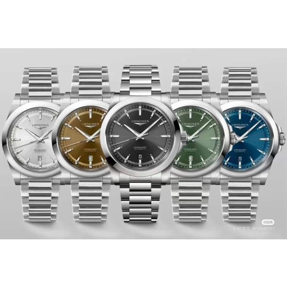 1200
耗时半年强力推荐
优雅焕新｜2024新品首推
浪琴康卡斯悦动系列 优雅银/经典黑/百