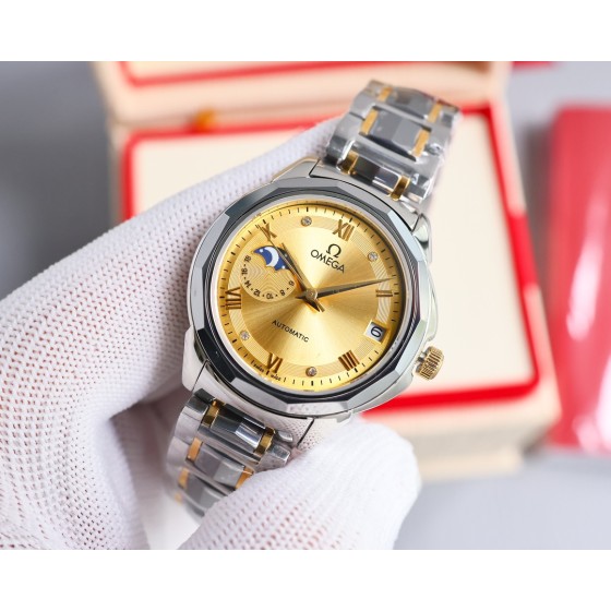 620。欧米茄-OMEGA精品男士腕表 全新设计，尊贵大气，绅士风范，卓越品质，热卖全城。采用进口西