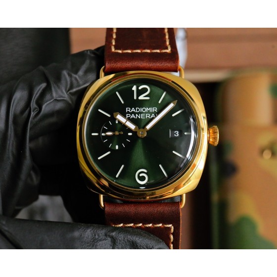 玫金800
V7新款
品牌	沛纳海	
系列	镭得米尔	
机芯类型	自动机械	
性别	男士	