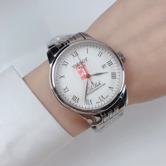 220
天梭力洛克，现货 经典罗马刻度表！火爆热卖款，经典天梭  TISSOT ，T41单历 机械