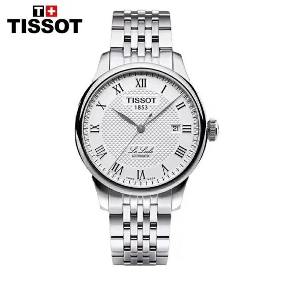 200/220
万年经典天梭力洛克系列T41机械男表，40mm表径，作为该品牌最具代表性设计产品，