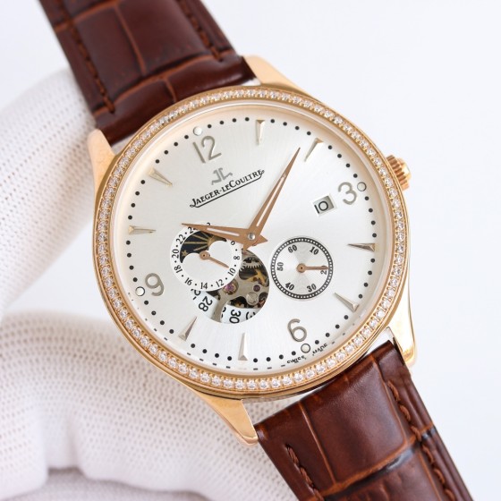 金白同价:P680
升级版全面到货，顶级品质-积家Jaeger-LeCoultre 精品男士腕表，